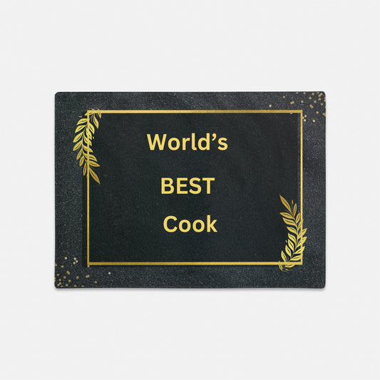 Black & Gold Cutting Board